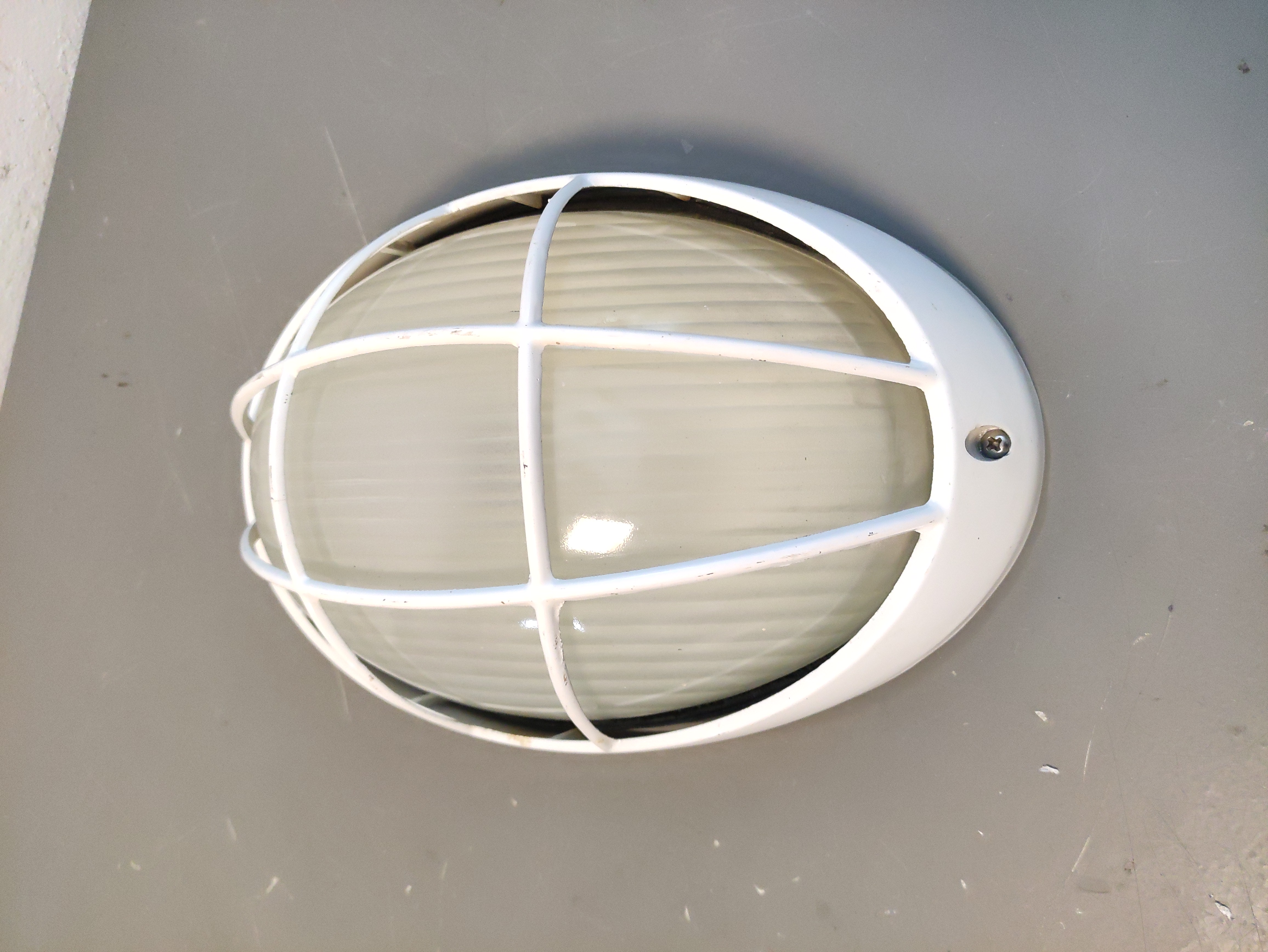 aplique pared techo metal cristal 32x20.5x11 1u